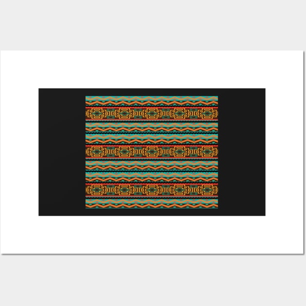 Mexican art pattern Wall Art by rc1ark